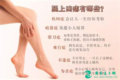 右大腿有痣|腿上有痣的相学解析 痣位与命运对照图